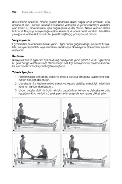 Hipokrat Kitabevi Rehabilitasyon için Pilates