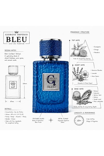GIORGIO iMPERIO Bleu Edp 100 ml