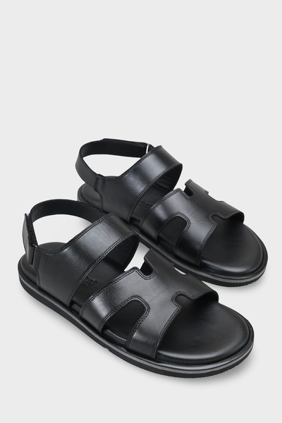 Capone Outfitters Axel Comfortable Genuine Leather Men's Sandals with Open To...