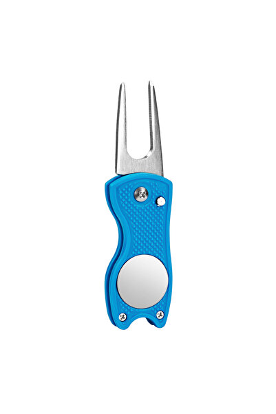 Choice Royal blue Golf Forks Foldable Golf Divot Tool Golfers Foldable Metal ...