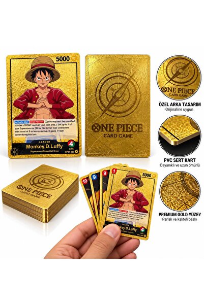CANTEX TECH One Piece Playing Card - Special Series Gold Pvc Hard Playing Car...