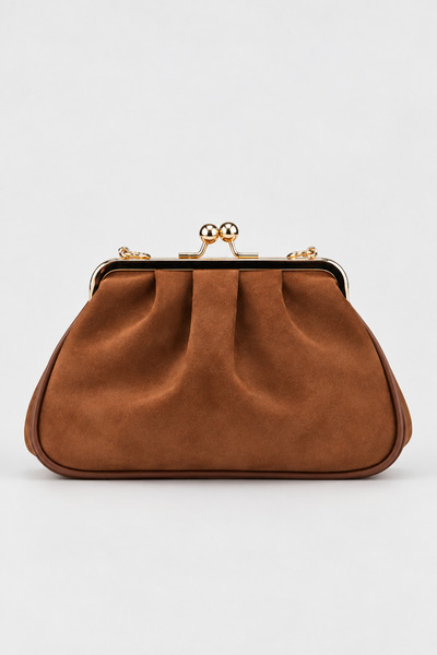 birizmoda Rosel Clutch Bag - Tan