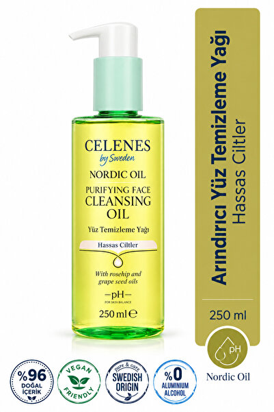 Celenes Nordic Oil Purifying Facial Cleansing Oil Sensitive Skin