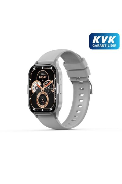 Xo J10 Akıllı Saat,2.01inç AMOLED Ekran,IP67 Su Dayanıklı,Kalp Atış Ölçer,Adı...