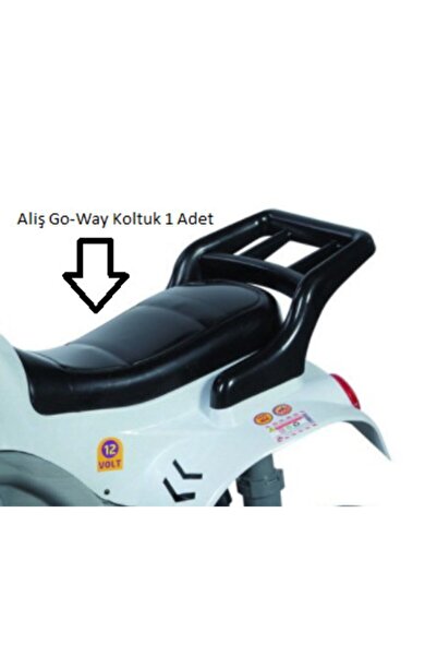 Aliş Toys Aliş Akülü Motor 12v Go-way Koltuk Siyah--243--