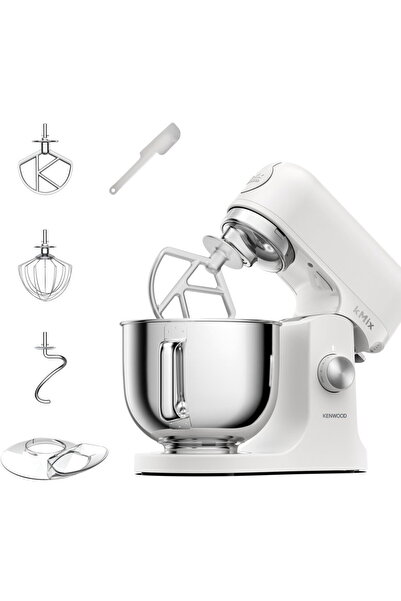 Kenwood Robot de bucatarie planetar kMix KMX751AWH - 0W20011523, 1000W (6 tre...
