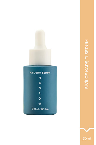 Sopure AC Detox Serum- Azelaik Asit ve Niasinamid İçeren Yetişkin Aknesi ve G...