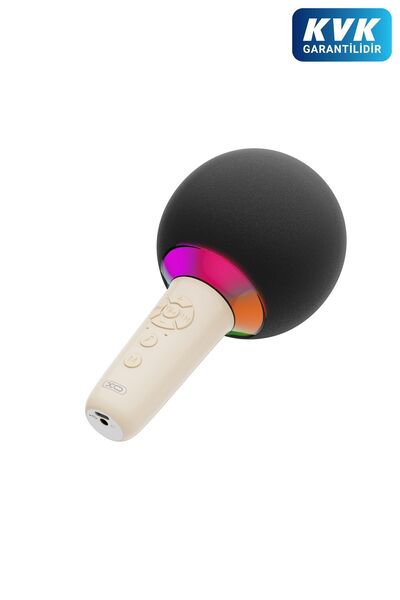 Xo BE50 Kablosuz Karaoke Mikrofonu Bluetooth 5.3 Şarjlı Taşınabilir Profesyon...
