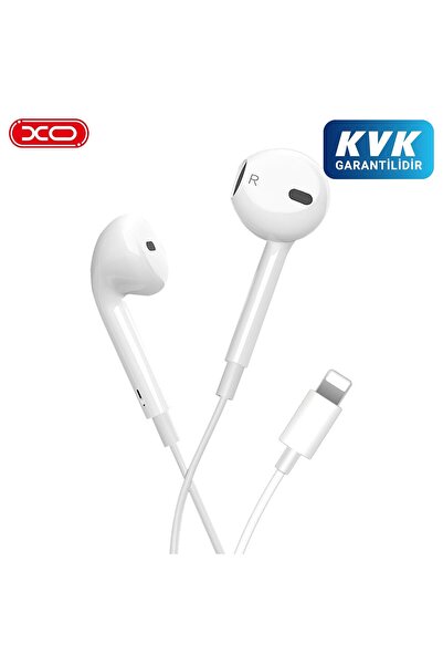 Xo EP13 Lightning iPhone Kablolu Kulaklık Bluetooth Destekli Ekstra Bass Mikr...