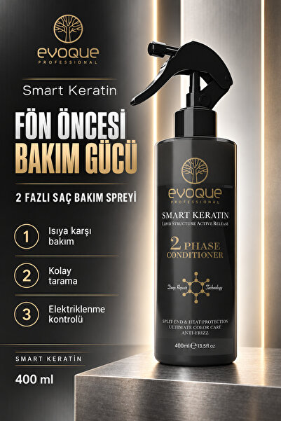 Evoque Professional SMART KERATIN DURULANMAYAN 2 FAZLI SIVI SAÇ BAKIM SPREYİ ...