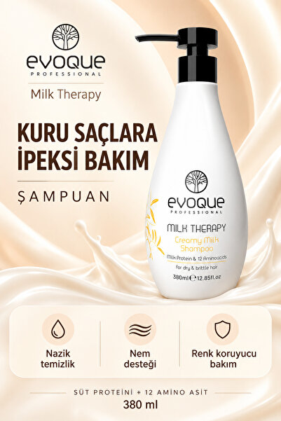 Evoque Professional Evoque Milk Therapy Repairing and Nourishing Shampoo