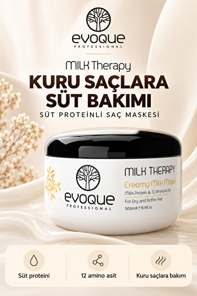 Evoque Professional Evoque Milk Therapy Intensive Repair & Moisturizing Hair ...