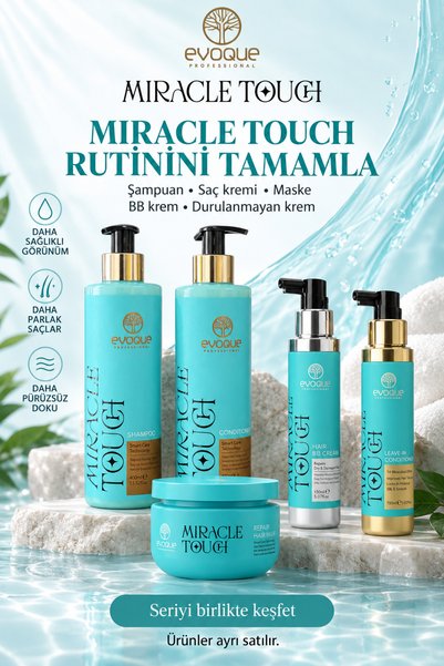Evoque Professional Evoque Miracle Touch Nourishing and Repairing Hair Care Shampoo