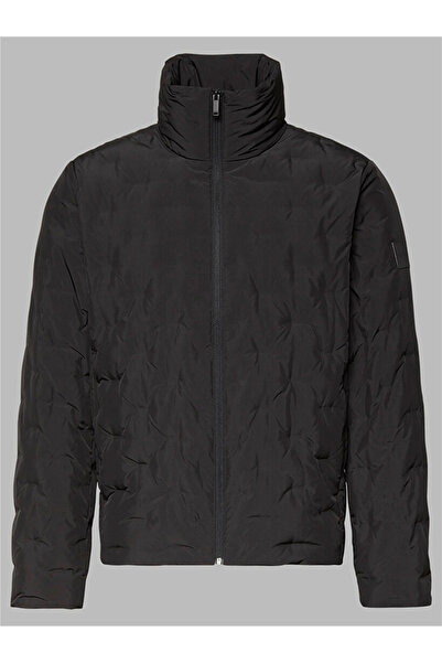Calvin Klein LS Heat Seal Quilted Puffer Jkt Erkek Şişme Mont Siyah