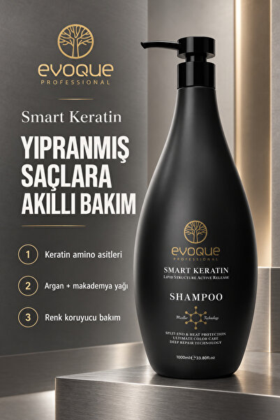 Evoque Professional Smart Keratin Şampuan 1000 ml