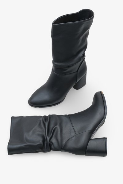 İNNA Velse Women's Heeled Boots - Black