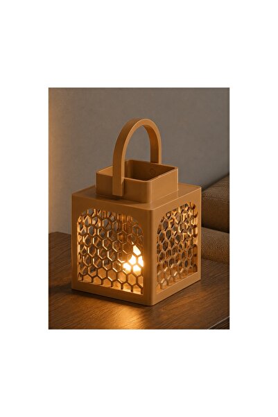 Lunera Accessories Fener Mumluk 3d Baskı El Yapımı Dekoratif Fener Modern Ve ...