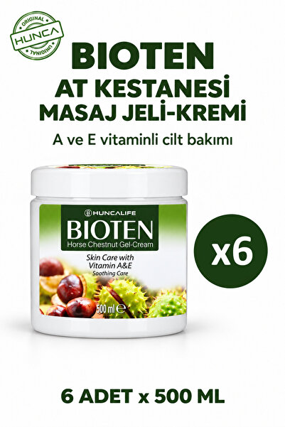 Huncalife Bioten At Kestanesi 500 ml 6 Lı Set