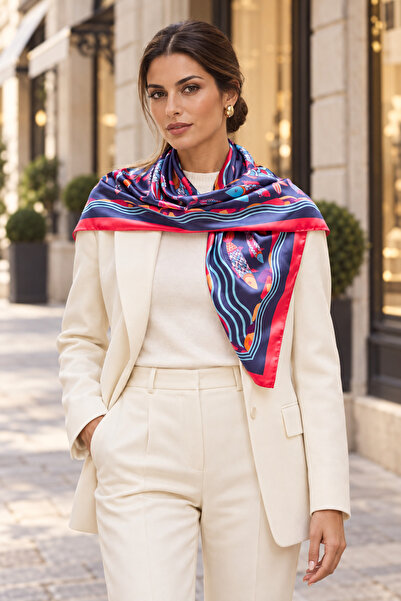 D scarf ΓΥΝΑΙΚΕΙΟ ΦΟΥΛΑΡΙ ΜΠΑΝΤΑΝΑ ΚΑΛΟΡΙΚΟ 90ΕΚ