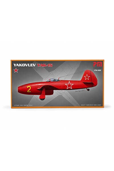 PM Yakovlev Yak-15 Model Avcı Uçağı Demonte Plastik Maketi