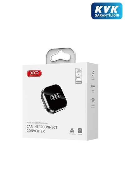 Xo CZ026 Android ve Apple Cihazlar için Uyumlu Kablosuz Android Auto ve Carpl...