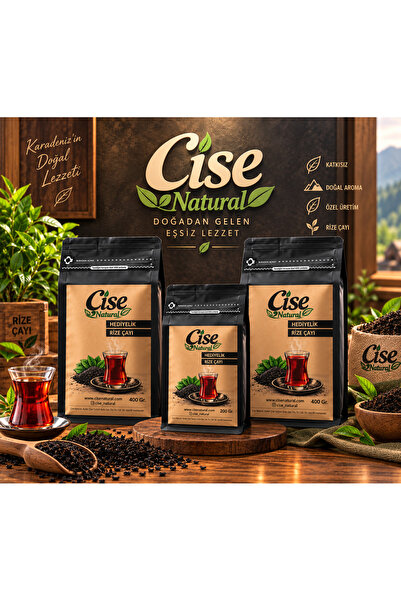 (3 lü paket ) Hediyelik Rize Çayı 1 kg