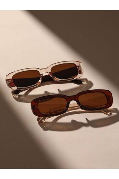MACERATİ Chunky Brown Vision 2 Pack Unisex Sunglasses