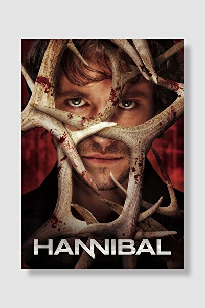 postick Hannibal Dizi Posteri Yüksek Kaliteli Kalın Parlak Kuşe Kağıdı
