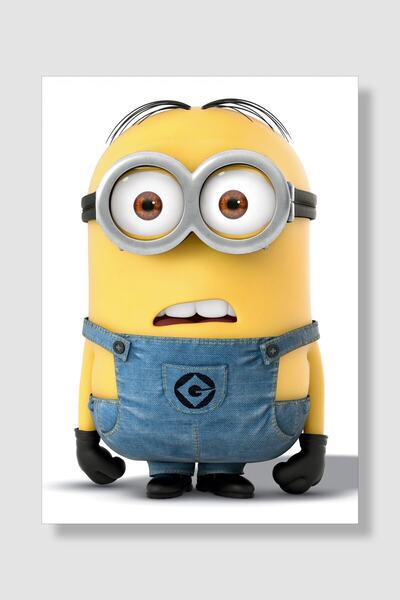 postick Minions | Minyonlar Film Posteri Yüksek Kaliteli Parlak Kuşe Kağıdı