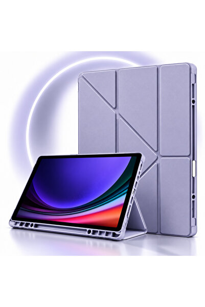 halkhouse Samsung Galaxy Tab A11 Uyumlu Kalemlikli Standlı Manyetik Kapaklı D...
