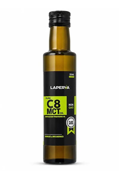 Laperva Pure C8 MCT Oil 250ml – Fast Energy, Keto-Friendly & Metabolism Suppo...