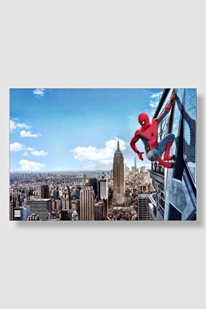 postick Marvel Spiderman | Örümcek Adam Film Posteri Yüksek Kaliteli Kalın Pa...