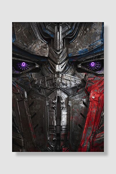 postick Transformers Film Posteri Yüksek Kaliteli Kalın Parlak Kuşe Kağıdı