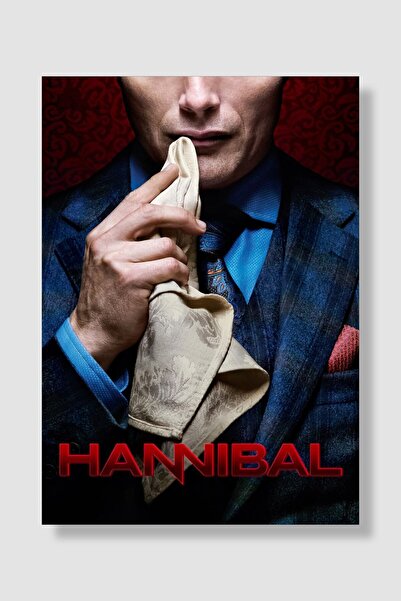 postick Hannibal Dizi Posteri Yüksek Kaliteli Kalın Parlak Kuşe Kağıdı