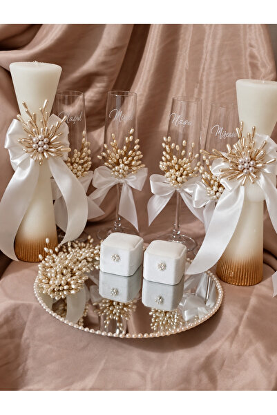 Generic Brand Set complet pentru cununie personalizat,