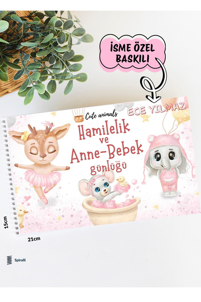 Lodos İSME ÖZEL Hamilelikten Bebeğin İlk Yaşına Tüm Anılarınız Tek Defterde (...