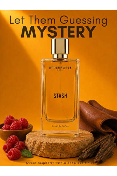 Uppernotes Stash Extrait De Parfum Unisex 80ml | Sweet Raspberry Leather Agar...