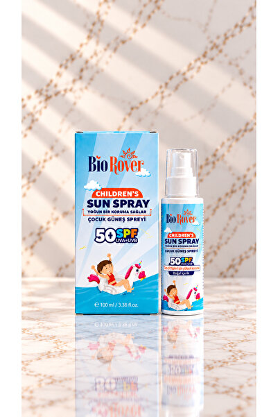 BioRover Çocuk Güneş Spreyi Spf 50 100 ml