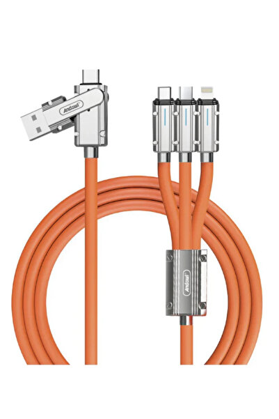 Mihai Cablu de date / Cablu de incarcare 120W Q SJ300 USB / TypeC la iOS / Ty...