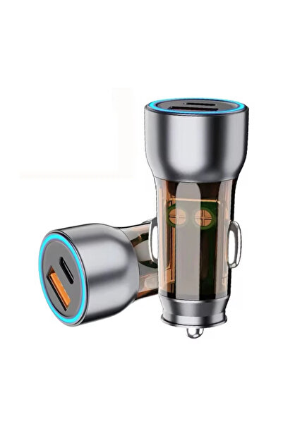 Mihai Incarcator auto QCD712 putere 53W 1 USB A + 1 USB C