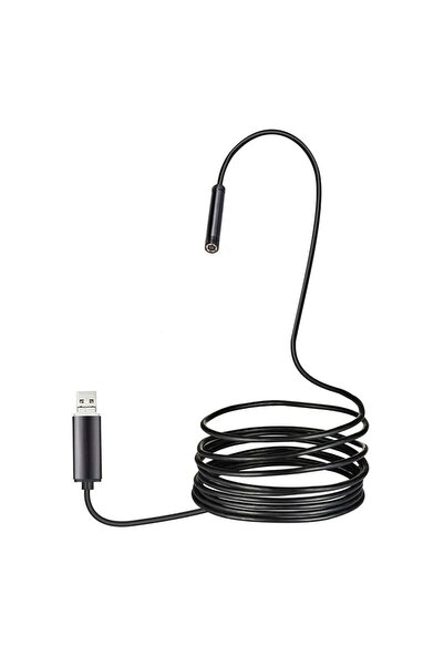 Tai Endoscop PC cablu 5 metri Camera waterproof Universala Slim pentru Inspec...