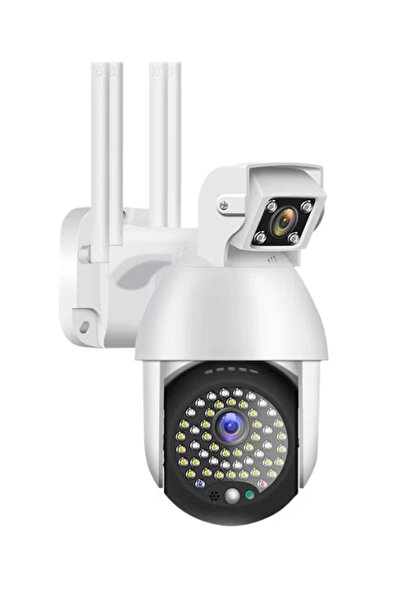 MİKİ Camera Supraveghere IP PTZ Duala wireless 320 grade 1080p IR+LED Exterio...
