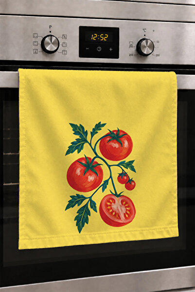 Valerine Life Hand Drying Towel 30X50Cm Cotton Absorbent Tomato Garden for Ki...