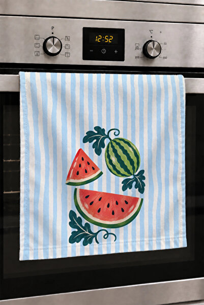 Valerine Life Hand Drying Towel 30X50Cm Cotton Absorbent Watermelon Freshness...