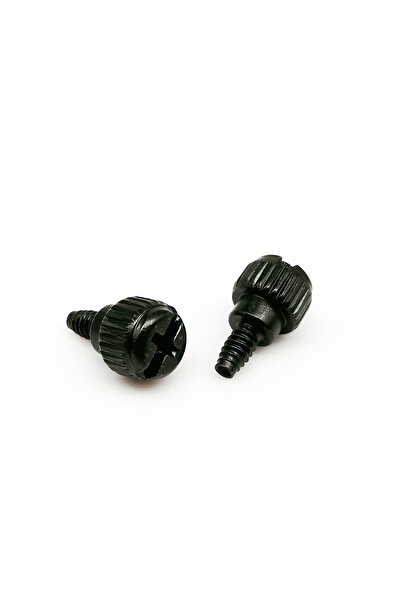Choice 6-32x6mm أسود 20 قطعة أسود فضي من الفولاذ الكربوني برأس فيليبس 6 # -32...
