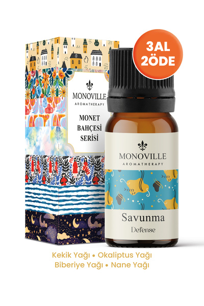 Monoville Savunma Uçucu Yağ Karışımı 10 ml (Defence Essential Oil Blend)