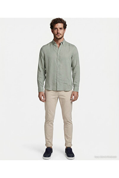 Yargıcı Regular Shirt Collar Long Sleeve Shirt