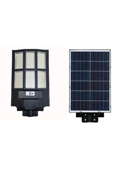 MİKİ Lampă stradală solară triplă cu telecomandă 1000W 6 CASES
