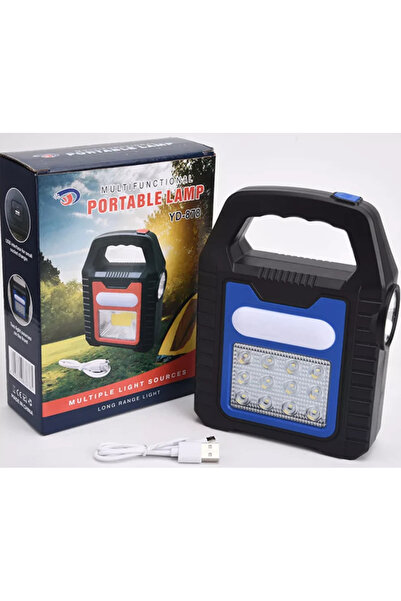 XL Lampa camping YD-878A cu incarcare solara