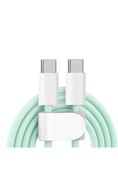 Choice 60W - 2M C-C green PD 240W USB C Charger Cable Laptop Type C Fast Char...